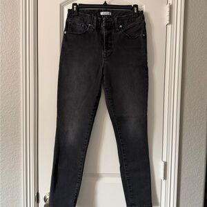 Good American Women's Dark Gray Skinny Jeans